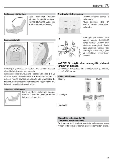 Bedienungsanleitung operating instructions mode d ... - 4mybaby AG