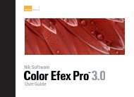 Color Efex Pro 3.0 User Guide - Nik Software