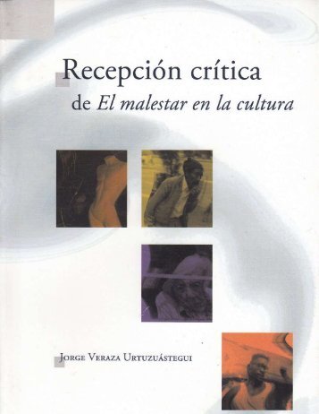 "El malestar en la cultura" (a 75 años de su ... - Jorge Veraza