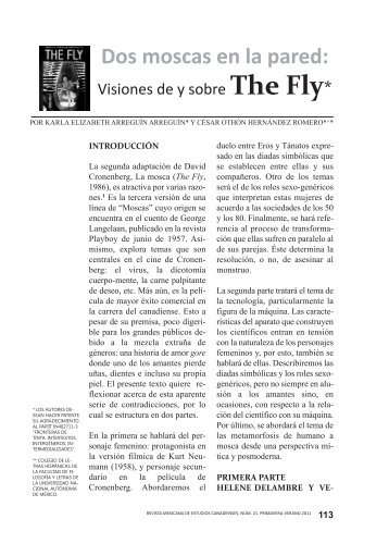 Visiones de y Sobre The Fly / Karla Elizabeth Arreguín ... - AMEC