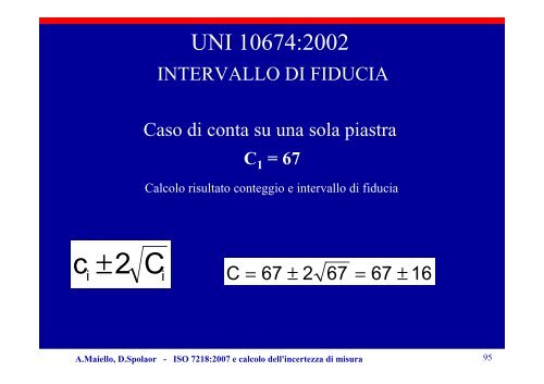 ISO 7218 2007 e INCERTEZZA-ISO TS 19036 SINAL ottobre 2008 ...