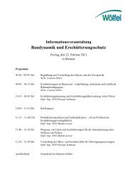 Programm Bremen - Wölfel Beratende Ingenieure GmbH + Co.