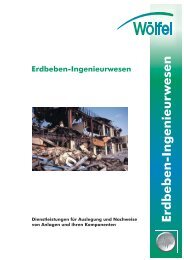 Erdbeben-Ingenieurwesen - Wölfel Beratende Ingenieure GmbH + Co.