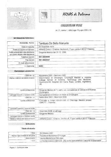 Tamburo De Bella Manuela-6293.pdf - Ospedale Civico Palermo