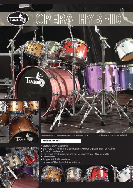 Download Catalogo Tamburo - Tamburo Drums