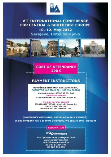 informations about accommodation and fee........