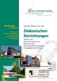 Flyer Tagespflege - Wöllner-Stift