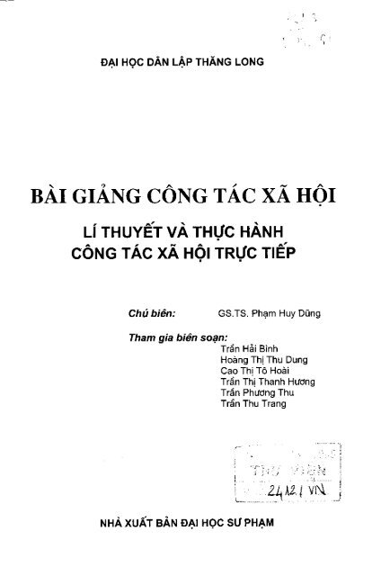 BAI GIANG CONG TAC XA HOI