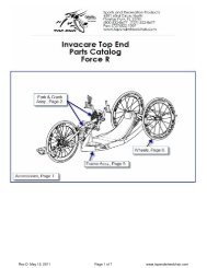 Force R Spare Parts Manual.pdf - Invacare UK