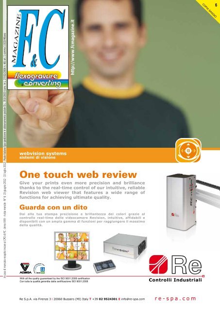 One touch web review - international media - flexogravure