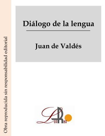 Diálogo de la lengua.pdf - Ataun