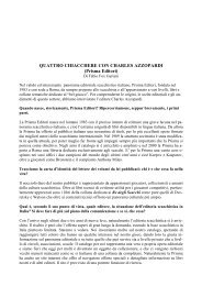 QUATTRO CHIACCHERE CON CHARLES AZZOPARDI (Prisma ...