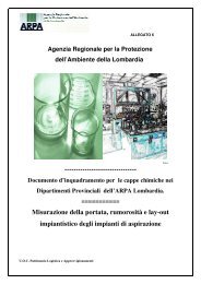 6 Cappe - Documento inquadramento operativo - ARPA Lombardia