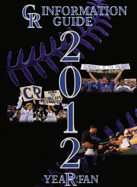 2012 Media Guide - MLB.com - Colorado Rockies