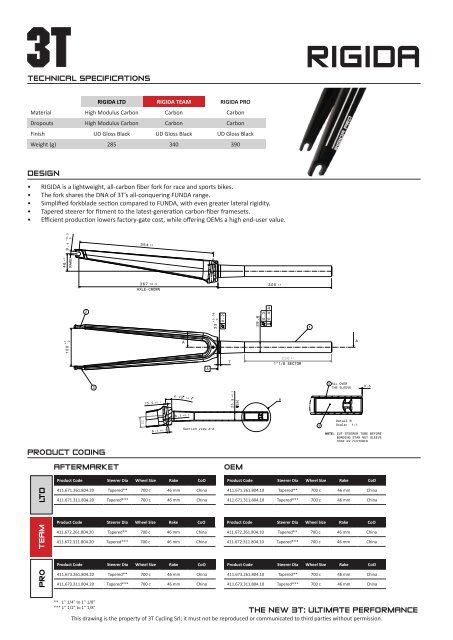 3T 2011/12 Tech Book - echelon sports / zipp australia