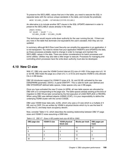 DB2 UDB for z/OS Version 8 Performance Topics - IBM Redbooks