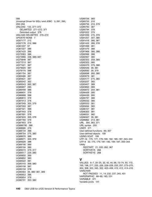 DB2 UDB for z/OS Version 8 Performance Topics - IBM Redbooks