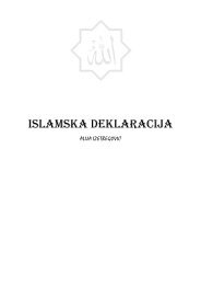 Islamska Deklaracija (Alija Izetbegovic).pdf - Sahwa