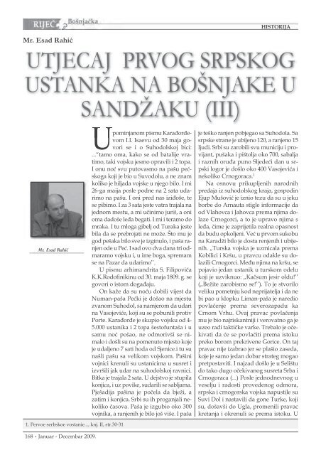 Bošnjačka riječ 13-16 - Centar za bošnjačke studije