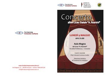 programma concerto