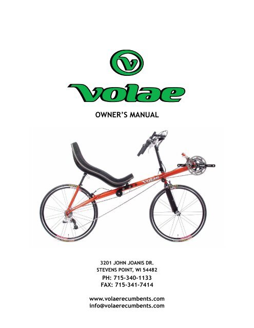 volae recumbent