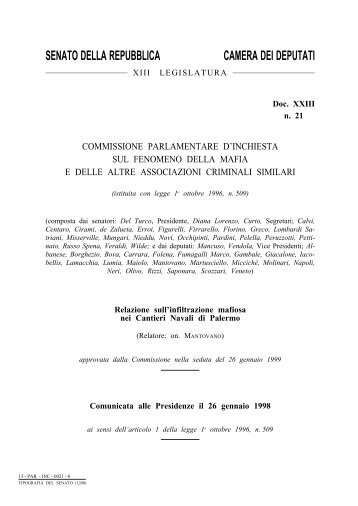 n. 21 - Parlamento Italiano