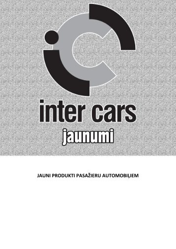 JAUNI PRODUKTI PASAŽIERU AUTOMOBIĻIEM