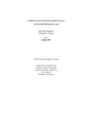 Salvatore Bimonte Lionello F. Punzo - Dipartimento di Economia ...