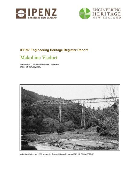 Makohine Viaduct Registration Report 2012 (550 KB).pdf - ipenz