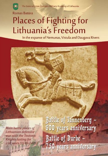 the defensive war of lithuania - Generolo Jono Žemaičio Lietuvos ...