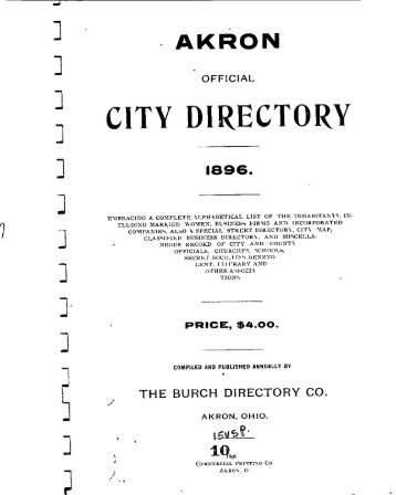 City Directory 1896