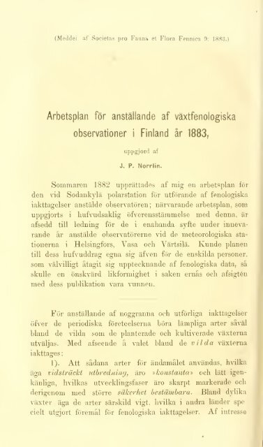 Meddelanden af Societatis pro Fauna et Flora Fennica - Helda