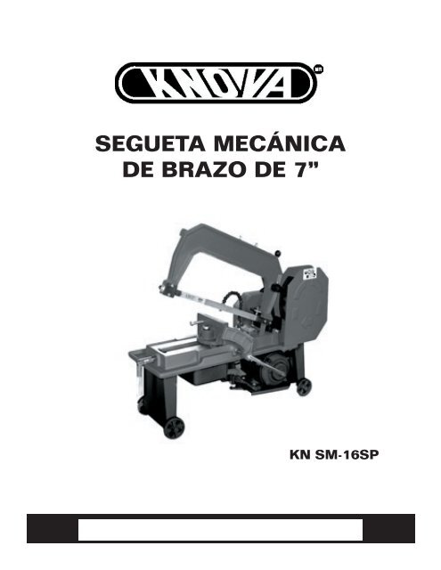Manual Segueta Mecanica.indd - KNOVA
