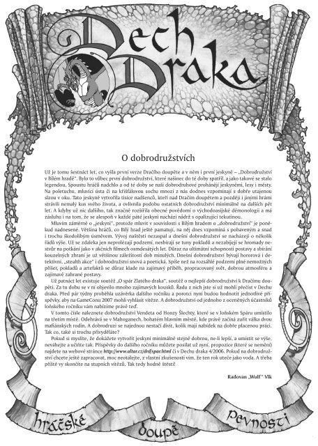 Celé číslo v PDF - Dech draka - Altar