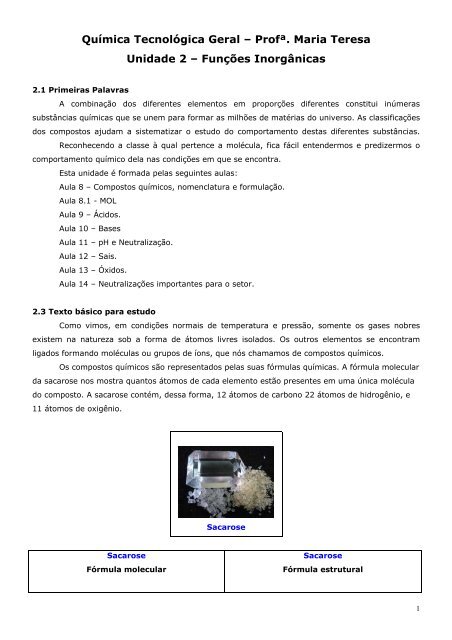 Texto_-_Unidade_2 - Funções inorgânicas.pdf - Livre Saber