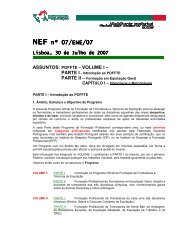 NEF nº 07/ENE/07 - Escola Nacional de Equitação