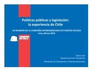 Políticas públicas y legislación: la experiencia de Chile