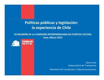 Políticas públicas y legislación: la experiencia de Chile