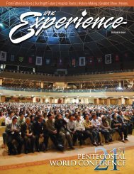 PENTECOSTAL WORLD CONFERENCE - IPHC Experience