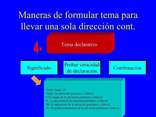 La predicación - Iglesia de Dios Pentecostal M.I.