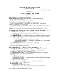 EXPOSICIÓN DE APOCALIPSIS: Sección 01 SERMONES 01-07 ...