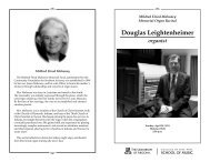 Douglas Leightenheimer - University of Arizona