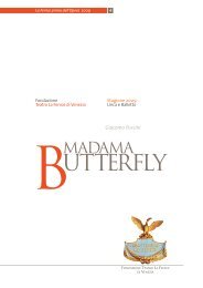 Madama Butterfly - Teatro La Fenice
