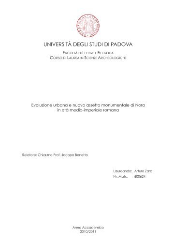 Documento PDF - Università degli Studi di Padova