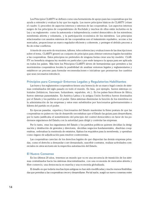 Aplicación de los Principios CLARITY a la Ley General de ...