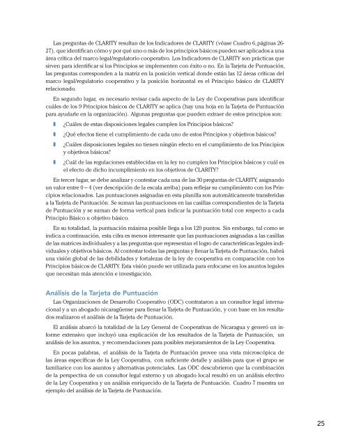 Aplicación de los Principios CLARITY a la Ley General de ...