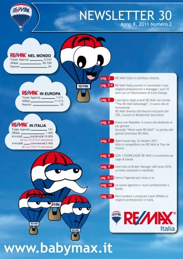 Maggio-Agosto - RE/MAX Italia