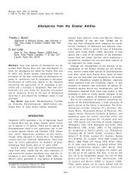 Alboleptonia from the Greater Antilles - Forest Products Laboratory ...