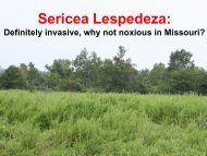 Sericea Lespedeza: - Weed Science