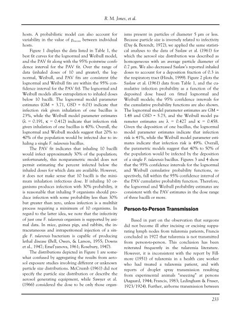 Volume 10, Number 4, 2005 - American Biological Safety Association